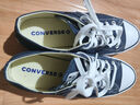 匡威（Converse）官方 All Star 男女同款情侶鞋子運動(dòng)鞋經(jīng)典低幫休閑情侶帆布鞋 102329 41.5 曬單實(shí)拍圖