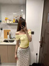 韞舜文胸冰絲抹胸無肩帶內衣女士防滑聚攏薄款胸罩裹胸文胸夏季胸衣新 香檳色（配透明肩帶） L 【34/75ABC 推薦90-110斤】 曬單實拍圖