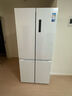美的（Midea）540十字對開(kāi)四開(kāi)門(mén)風(fēng)冷無(wú)霜一級雙變頻雙系統雙循環(huán)PT凈味抗菌自帶制冰盒大容量電冰箱國家補貼20% MR-540WSPZE 曬單實(shí)拍圖