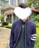 nasawassup官方潮牌聯(lián)名針織衫男秋冬季復古立領(lǐng)條紋開(kāi)衫拉鏈撞色男士毛線(xiàn)衣 精紡灰 XL （建議130-150斤） 曬單實(shí)拍圖