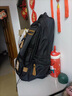 日本MUJIE減負護脊 書(shū)包初中生中學(xué)生男生高中生背包男大容量女 黑色大號(帶零錢(qián)包) 曬單實(shí)拍圖