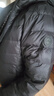 雅鹿羽絨服女士輕薄秋羽絨連帽簡(jiǎn)約純色修身保暖短款外套 黑色 170  曬單實(shí)拍圖