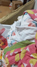 BUBBLE TREE嬰兒口水巾寶寶拍嗝吐奶墊小長(cháng)巾新生兒洗澡巾六層棉紗布毛巾 曬單實(shí)拍圖