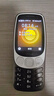諾基亞（NOKIA）3210 4G 移動聯(lián)通電信廣電全網(wǎng)通 2.4英寸雙卡雙待 直板按鍵學(xué)生功能機備用手機黑色 曬單實拍圖