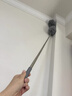 京厽毛撣子靜電除塵掃灰家用伸縮桿打掃灰塵天花板高處縫隙清潔 1.5米可伸縮加厚撣頭/濃密不掉毛 曬單實(shí)拍圖