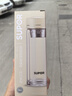 蘇泊爾（SUPOR）雙層玻璃杯小容量泡茶杯高顏值茶水分離杯迷你玻璃杯子耐熱水杯 秋梨白 180ml 曬單實拍圖