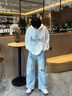 森馬（Semir）[商場(chǎng)同款]哈利波特聯(lián)名連帽衛衣男美式學(xué)院風(fēng)2025秋新款情侶 本白10101 XL 曬單實(shí)拍圖