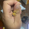 周六福明月花意足金999黃金項(xiàng)鏈女足金吊墜計(jì)價(jià)A0613919 約4.27g 禮物 曬單實(shí)拍圖