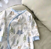 全棉時代超柔嬰兒衣服寶寶春秋抗菌風柔棉連體衣新生兒睡衣 哈斯丁80碼 曬單實拍圖