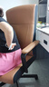 宜家（IKEA）米博格椅子電腦椅游戲電競椅升降辦公轉(zhuǎn)椅 金棕色轉(zhuǎn)椅 曬單實(shí)拍圖