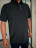 DESCENTE【吳磊同款】TRAINING系列綜訓訓練運動(dòng)健身男士短袖POLO衫夏季 BK-黑色 XL (180/100A) 曬單實(shí)拍圖