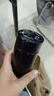 宅輕松 智能溫顯保溫杯304不銹鋼辦公男女大容量商務(wù)茶水分離水杯黑色 曬單實(shí)拍圖