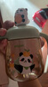 貝親兒童牛奶杯1-3歲寶寶喝水喝奶PPSU直飲奶瓶雙吸管水杯 綠色330mL 曬單實(shí)拍圖