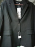 媚哥小西裝女外套職業(yè)裝春秋季長袖套裝正裝大學(xué)生酒店銀行西服工作服 黑西裝+褲【兩件套】 M 碼【  約 87 - 97 斤人 穿 】 曬單實(shí)拍圖