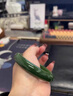 京鑒新疆和田玉菠菜綠碧玉手鐲正圈碧玉手鐲老料旺夫玉鐲子玉石附證書(shū) 碧玉手鐲 內(nèi)徑59 曬單實(shí)拍圖
