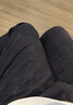 利郎輕時(shí)尚男裝【親膚零感】春季新款牛仔褲男彈力通勤九分褲Q4CNZ111 牛仔藍 30 (165/76A) 曬單實(shí)拍圖
