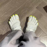 Vibram五指鞋女赤足鞋深蹲硬拉跳繩室內健身鞋綜合運動(dòng)訓練跑步鞋五趾鞋 灰色 38 曬單實(shí)拍圖