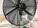 長(cháng)城電風(fēng)扇工業(yè)風(fēng)扇壁扇強力大功率掛壁扇工廠(chǎng)車(chē)間商用強力風(fēng)扇壁掛式墻壁牛角扇大風(fēng)力搖頭電風(fēng)扇 FS-75【掛壁扇+彎刀葉】遠距廣角 曬單實(shí)拍圖
