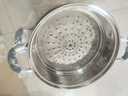 美廚（maxcook）蒸鍋全304不銹鋼30cm三層蒸鍋感溫復(fù)底湯鍋 燃?xì)怆姶艩t通用MCZ743 曬單實拍圖
