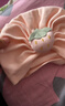 MINI TUTUYA嬰兒帽子冬天春秋季新生兒胎帽男女寶寶0-6個(gè)月初生兒囟門(mén)帽秋冬 草莓-粉色(四季) 大碼：帽圍38-46cm，建議3月-1歲 曬單實(shí)拍圖