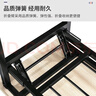 全品屋可折疊書(shū)桌電腦桌臺式臥室簡(jiǎn)易書(shū)桌學(xué)習寫(xiě)字桌辦公彈簧桌子長(cháng)條桌 曬單實(shí)拍圖