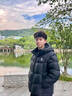 駱駝火山PRO鵝絨服情侶款面包服2025新款鵝絨速暖羽絨服連帽防風(fēng)外套 幻影黑 L 曬單實(shí)拍圖