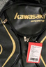 Kawasaki川崎羽毛球包雙肩包運動(dòng)背包獨立鞋袋KBP-8220黑色 曬單實(shí)拍圖