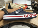 卡駱馳（CROCS）洞洞鞋貝雅卡駱班輕便耐磨一腳蹬休閑鞋|205089 深藍/辣椒紅-4CC 43 (270mm) 曬單實(shí)拍圖