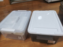 禧天龍多功能工具箱雙層多格家用畫筆儲物盒后備箱車載收納盒 【16升兩層】高透明 單個裝 曬單實拍圖