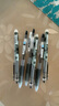 百樂(lè )（PILOT）P500黑色中性筆簽字筆水筆0.5直液式走珠筆文具套裝辦公用品刷題筆高顏值學(xué)生考試筆 3支裝 曬單實(shí)拍圖