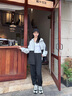 李寧奶芙褲束腳衛(wèi)褲女子25秋健身柔軟舒適百搭運動褲AKLV964 曬單實拍圖