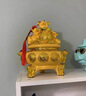 金豬儲(chǔ)蓄罐存錢罐2025年新款超大容量?jī)?chǔ)錢罐成人小豬 沙金色-大號(hào)【只進(jìn)不出】 曬單實(shí)拍圖