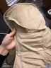 通用電氣（GE）電加熱馬甲艾灸衣服肩頸熱敷包護肩保暖背心睡覺(jué)坎肩艾草肩膀披肩 梅花長(cháng)版護肩-亞麻-棕咖 曬單實(shí)拍圖
