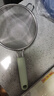 炊大皇 雙耳漏勺細網(wǎng)304不銹鋼濾網(wǎng)勺豆漿過(guò)濾網(wǎng)篩嬰兒輔食 綠中號26目 曬單實(shí)拍圖