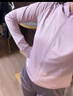 駱駝（CAMEL）運動套裝女防曬跑步瑜伽服五件套 Y23BA0L6058 雪柔紫/煙霧紫 M 曬單實拍圖