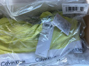 Calvin Klein內(nèi)衣【七夕禮盒明星同款摩登引力帶】女ck輕運動美背文胸QF3785AD SLM-檸檬黃 M 推薦75B-85A 曬單實拍圖