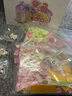 智宙兼容積木蛋糕永生花束手工diy桌面擺件送女朋友生日七夕禮物 鮮花蛋糕[送貼紙+5狗]+亞克力罩 曬單實(shí)拍圖