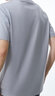 杰克·瓊斯（JACK&JONES）25年男裝T恤男夏季T恤舒適男士短袖涼感多色上衣純色水洗不易走形 沙灰色C13 M 175 曬單實(shí)拍圖