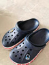 CROCS卡駱馳貝雅卡駱班|205089 深藍/辣椒紅-4CC 43(270mm)  曬單實(shí)拍圖