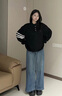 花花公子（PLAYBOY）衛衣男秋2025冬季新款寬松圓領(lǐng)套頭衫休閑百搭男裝三杠潮男衛衣 灰色 XL 曬單實(shí)拍圖