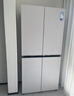 美的（Midea）首創(chuàng  )45cm超薄嵌入餐邊柜家用客廳冰箱左餐右廚大容量底部散熱十字四開(kāi)門(mén)國家補貼BCD-427WUSGPZM 曬單實(shí)拍圖