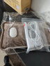 國標電熱水袋暖水袋加厚絨布雙插手卡通充電式暖手寶暖手暖肚子暖足免拆洗暖寶寶 絨布加長款【棕色】 曬單實拍圖