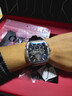 布加迪（BONEST GATTI）德國手表男士全自動(dòng)防水夜光機械表情人節禮物送男友酒桶型腕表 BG5005-R1銀殼黑面黑膠帶 曬單實(shí)拍圖