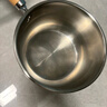 雙槍316L不銹鋼小奶鍋輔食鍋湯鍋泡面蒸鍋燃氣電磁爐16cm帶蓋 曬單實(shí)拍圖