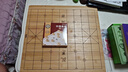 得力（deli）五子棋圍棋象棋楠竹套裝仿玉棋子楠竹雙面棋盤棋罐高檔親朋送禮盒 曬單實(shí)拍圖