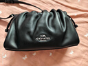 蔻馳（COACH）女士皮質(zhì)單肩斜挎手提包CV529 黑色CV529SVBK 曬單實(shí)拍圖