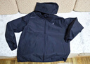 特步防潑水上衣秋冬新款男夾克外套訓(xùn)練服戶外騎行服雙層風(fēng)衣運(yùn)動(dòng)服 正黑色-0104 3XL 曬單實(shí)拍圖
