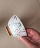 千代源日本進(jìn)口碗情侶碗卡通花草小碗米飯碗陶瓷碗家用日式飯碗餐具瓷碗 A7紅色櫻花-粉色4.5英寸 曬單實(shí)拍圖