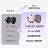 Keep健身手套男女凝膠立體掌墊運動(dòng)器械訓練騎行半指防滑護腕 經(jīng)典黑M 曬單實(shí)拍圖