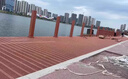 世騰定制戶(hù)外塑木護欄扶手河道公園防腐木欄桿地板棧道景區塑木圍欄廠(chǎng) 三橫桿 咨詢(xún)定制 曬單實(shí)拍圖